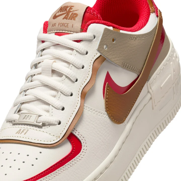 Nike Women's Air Force 1 Shadow Shoes in Grey | HQ3400-030 - Image 7
