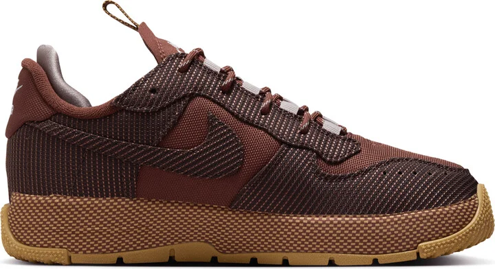 Nike Women's Air Force 1 Wild Shoes in Brown | FB2348-202 - Image 3