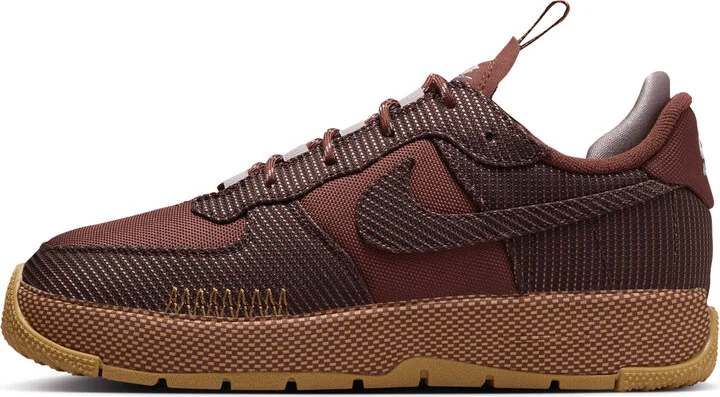 Nike Women's Air Force 1 Wild Shoes in Brown | FB2348-202