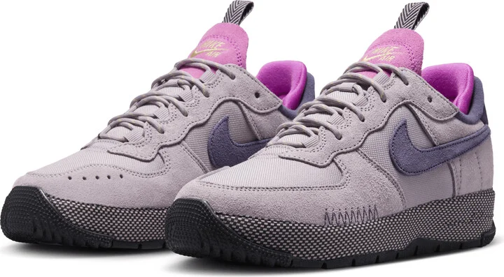 Nike Women's Air Force 1 Wild Shoes in Grey | FZ2600-200 - Image 5