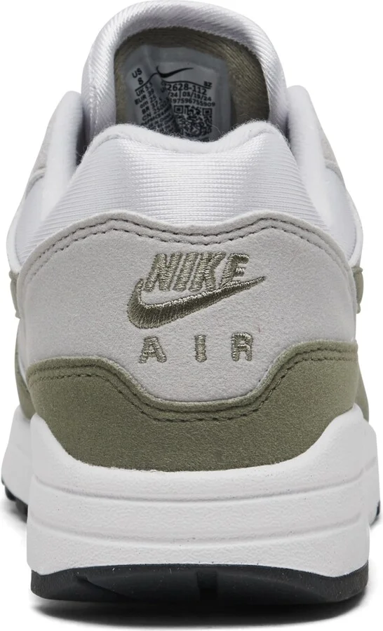 Nike Women's Air Max 1 '87 Casual Sneakers from Finish Line - White/Light Army - Image 4