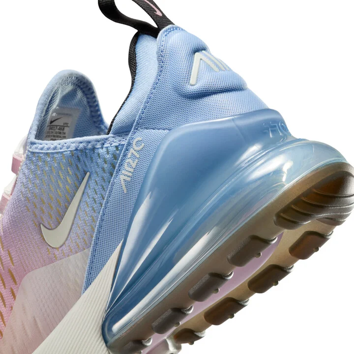 Nike Women's Air Max 270 Shoes in Blue | IB4017-468 - Image 8