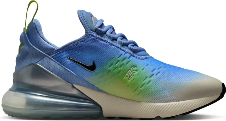 Nike Women's Air Max 270 Shoes in Blue | IB7937-468 - Image 3
