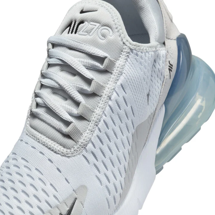 Nike Women's Air Max 270 Shoes in Grey | AH6789-018 - Image 7