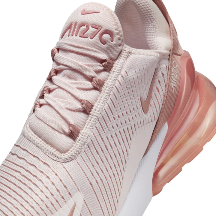 Nike Women's Air Max 270 Shoes in Red | HJ3222-600 - Image 7