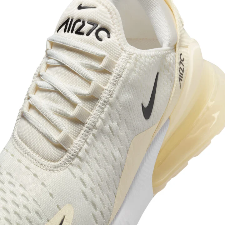 Nike Women's Air Max 270 Shoes in White | AH6789-124 - Image 7