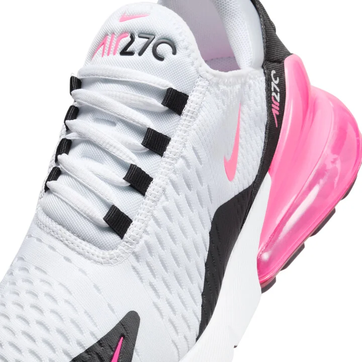 Nike Women's Air Max 270 Shoes in White | AH6789-127 - Image 7