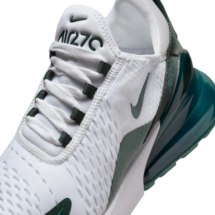 Nike Women's Air Max 270 Shoes in White | HQ3421-100 - Image 7