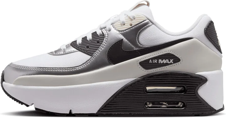 Nike Women's Air Max 90 LV Shoes in White | IB0170-100