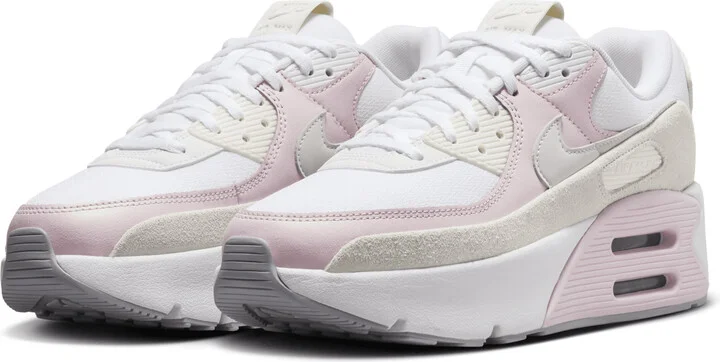 Nike Women's Air Max 90 LV8 Shoes in White | FD4328-104 - Image 4