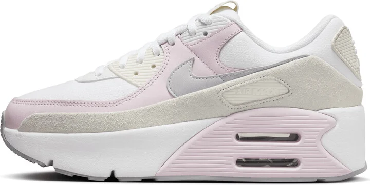 Nike Women's Air Max 90 LV8 Shoes in White | FD4328-104
