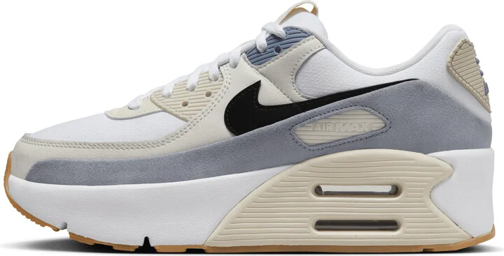 Nike Women's Air Max 90 LV8 Shoes in White | FD4328-106