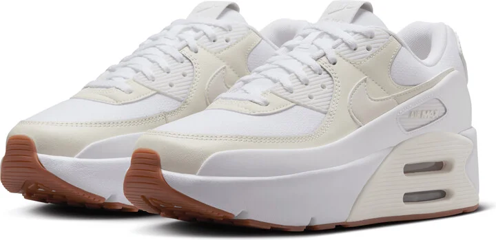 Nike Women's Air Max 90 LV8 Shoes in White | FD4328-111 - Image 5