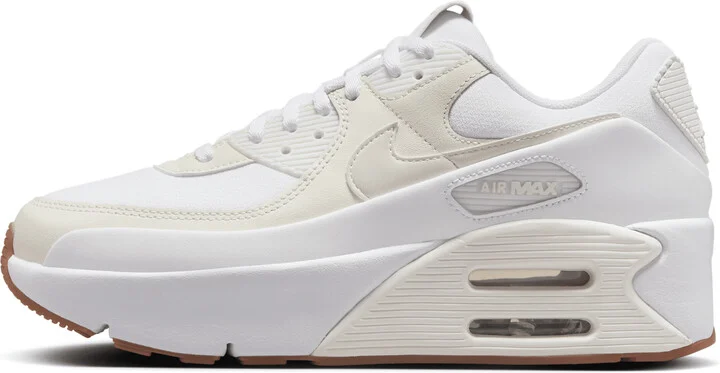 Nike Women's Air Max 90 LV8 Shoes in White | FD4328-111