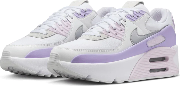 Nike Women's Air Max 90 LV8 Shoes in White | FD4328-113 - Image 5