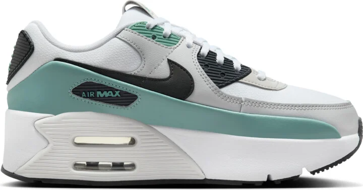 Nike Women's Air Max 90 LV8 Shoes in White | FD4328-115 - Image 3