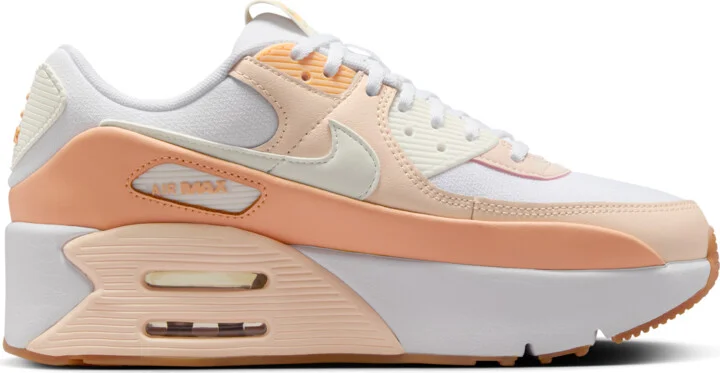 Nike Women's Air Max 90 LV8 Shoes in White | FD4328-116 - Image 3