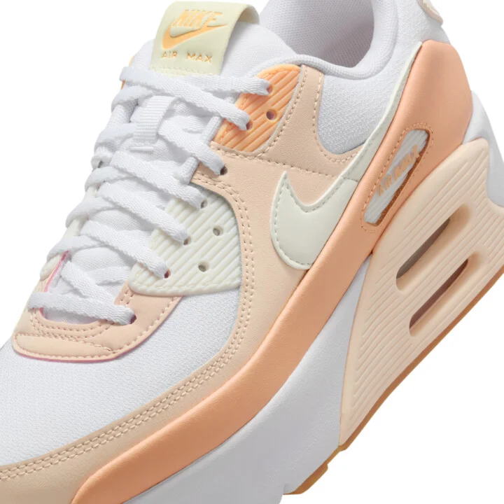 Nike Women's Air Max 90 LV8 Shoes in White | FD4328-116 - Image 7