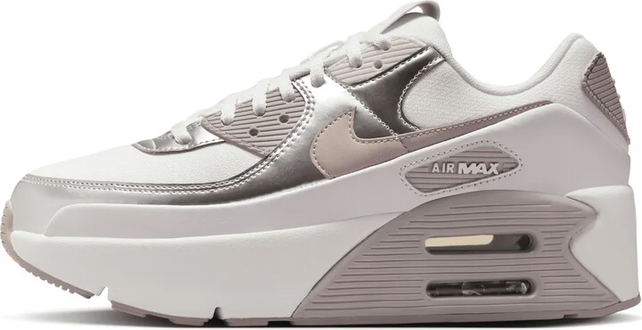 Nike Women's Air Max 90 LV8 Shoes in White | IB0170-101