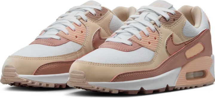 Nike Women's Air Max 90 Next Nature Premium Shoes in White | HQ1783-100 - Image 5