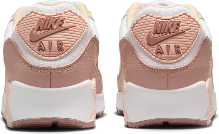 Nike Women's Air Max 90 Next Nature Premium Shoes in White | HQ1783-100 - Image 6