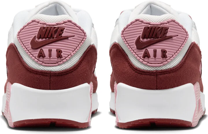 Nike Women's Air Max 90 SE Shoes in Red | HM9451-600 - Image 6