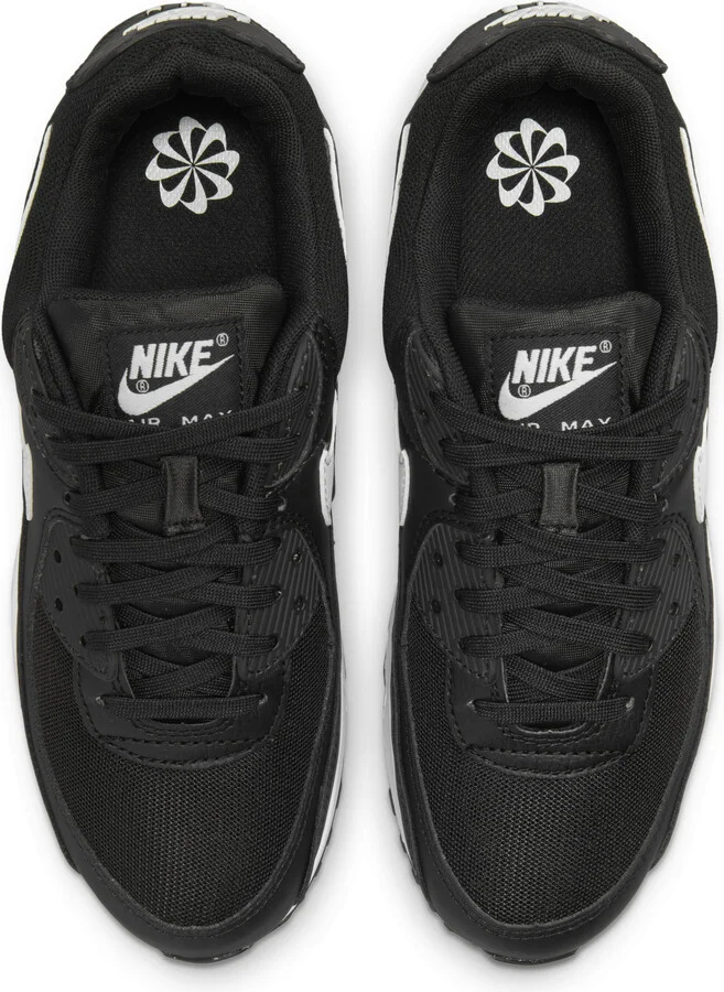 Nike Women's Air Max 90 Shoes in Black | DH8010-002 - Image 5