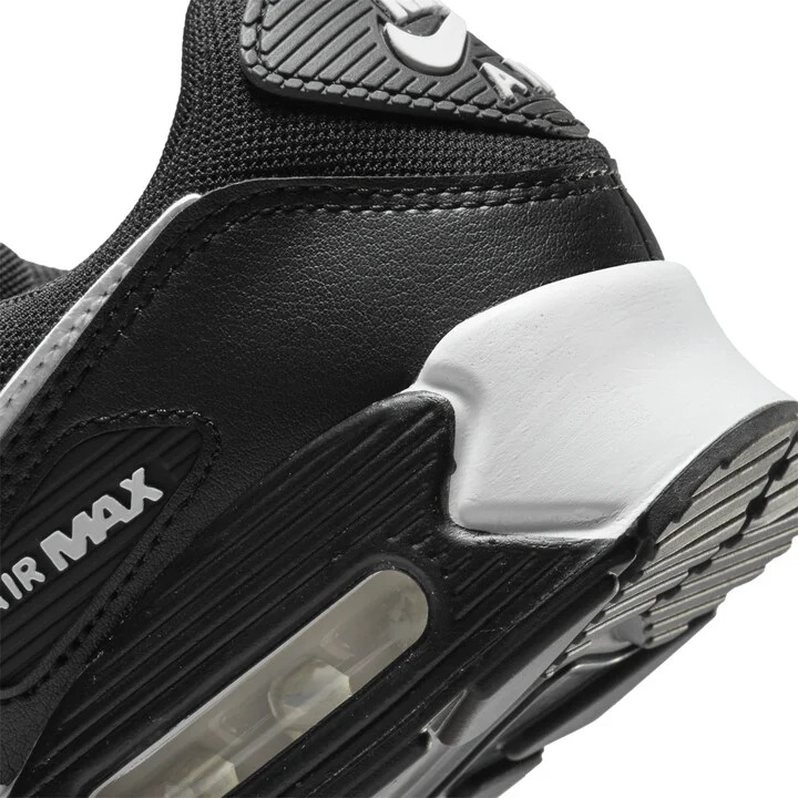Nike Women's Air Max 90 Shoes in Black | DH8010-002 - Image 9