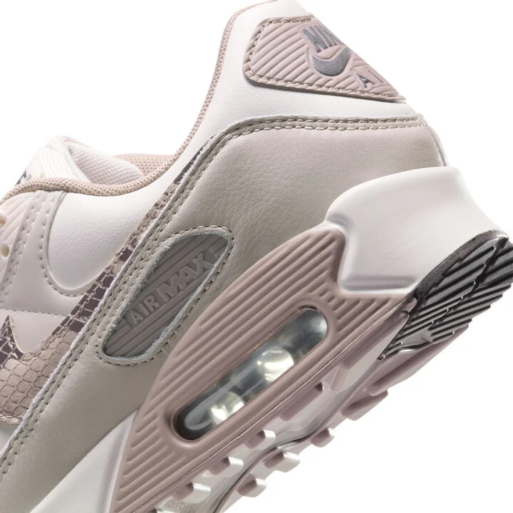 Nike Women's Air Max 90 Shoes in Brown | HV4915-100 - Image 8