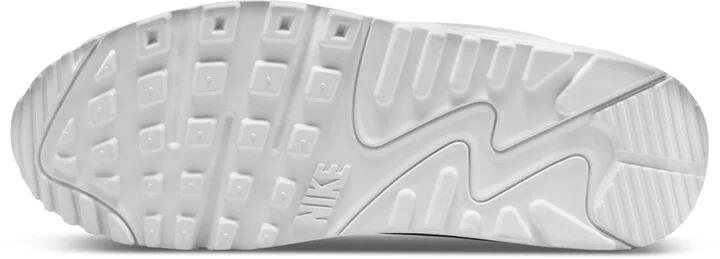 Nike Women's Air Max 90 Shoes in White | DH8010-100 - Image 3