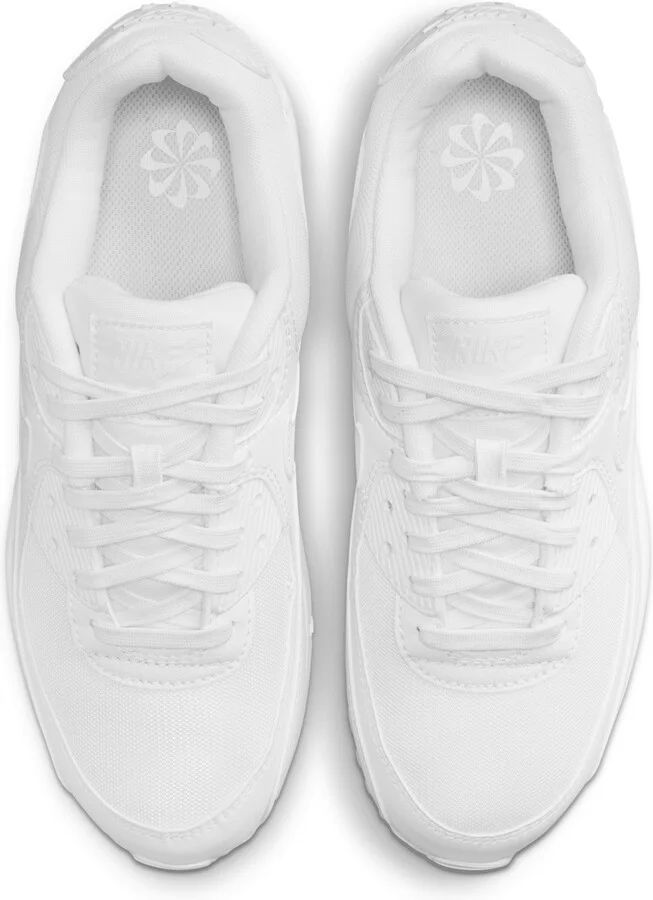 Nike Women's Air Max 90 Shoes in White | DH8010-100 - Image 5