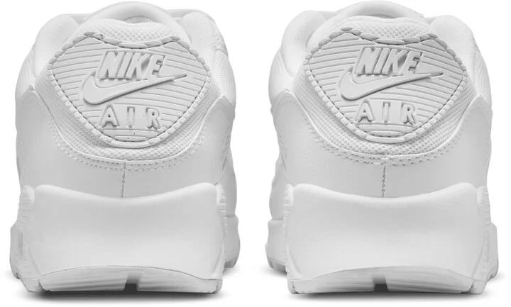 Nike Women's Air Max 90 Shoes in White | DH8010-100 - Image 7