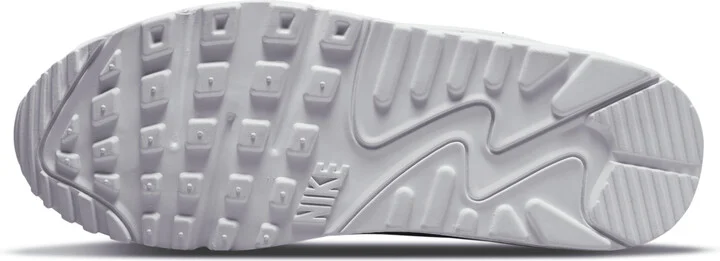 Nike Women's Air Max 90 Shoes in White | DH8010-101 - Image 3