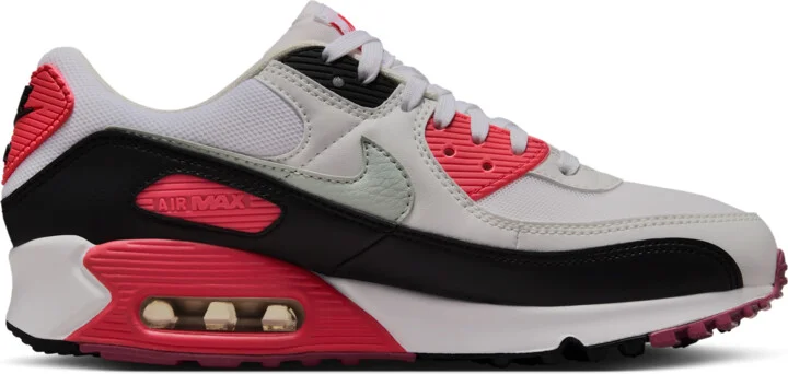 Nike Women's Air Max 90 Shoes in White | DH8010-105 - Image 3