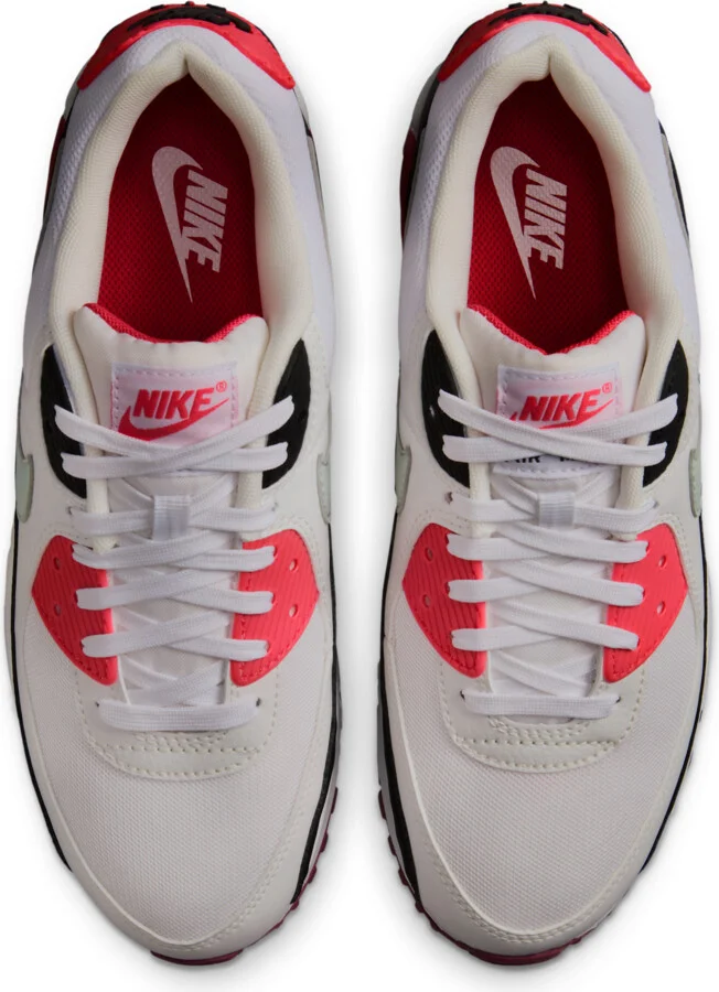 Nike Women's Air Max 90 Shoes in White | DH8010-105 - Image 4