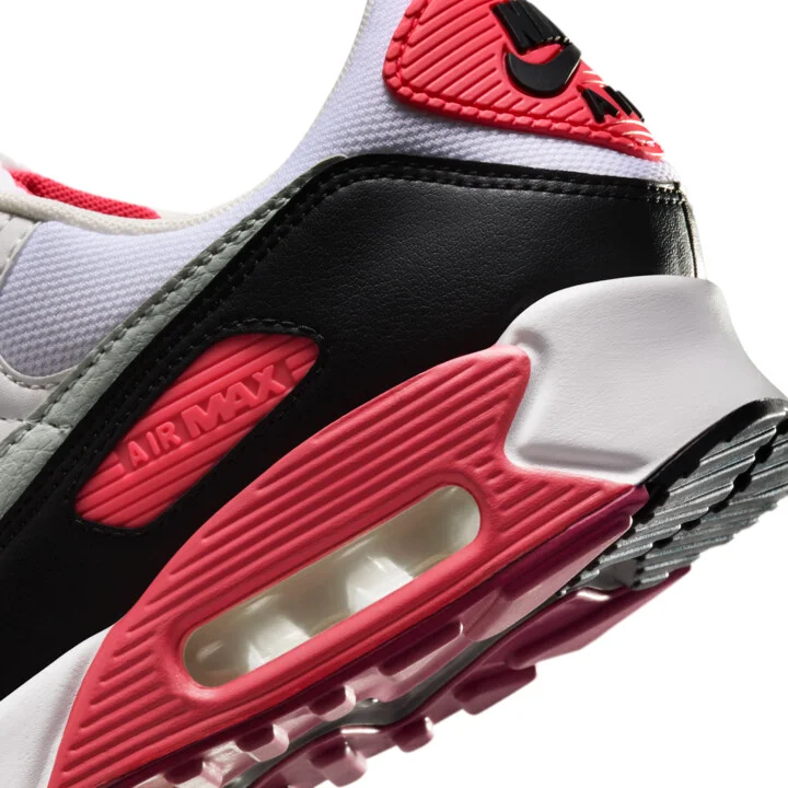 Nike Women's Air Max 90 Shoes in White | DH8010-105 - Image 8