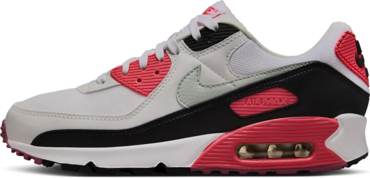 Nike Women's Air Max 90 Shoes in White | DH8010-105