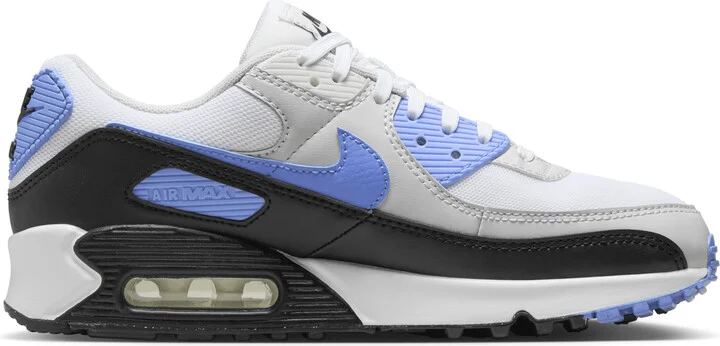 Nike Women's Air Max 90 Shoes in White | DH8010-106 - Image 3