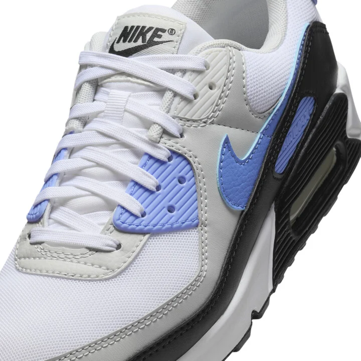 Nike Women's Air Max 90 Shoes in White | DH8010-106 - Image 7