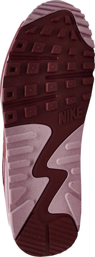 Nike Women's Air Max 90 Valentine's Day Se Casual Sneakers from Finish Line - Dark Team Red, White - Image 4