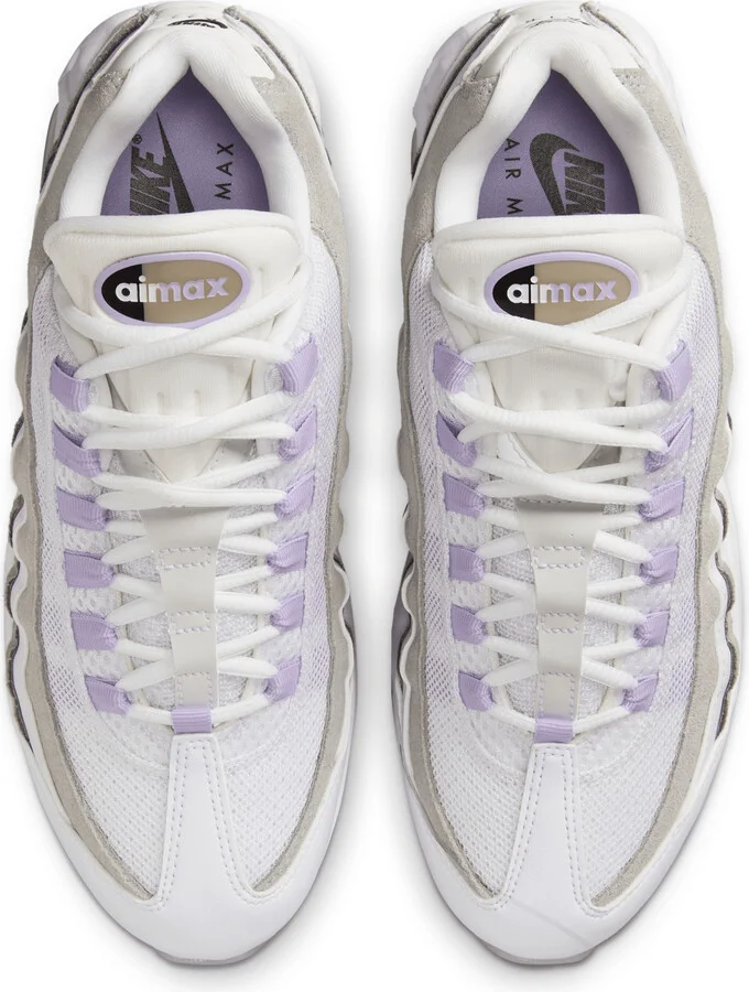 Nike Women's Air Max 95 Shoes in White | IB6396-100 - Image 4