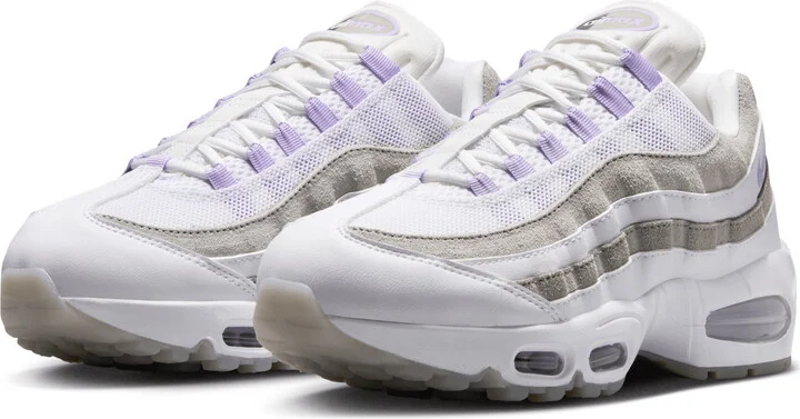 Nike Women's Air Max 95 Shoes in White | IB6396-100 - Image 5