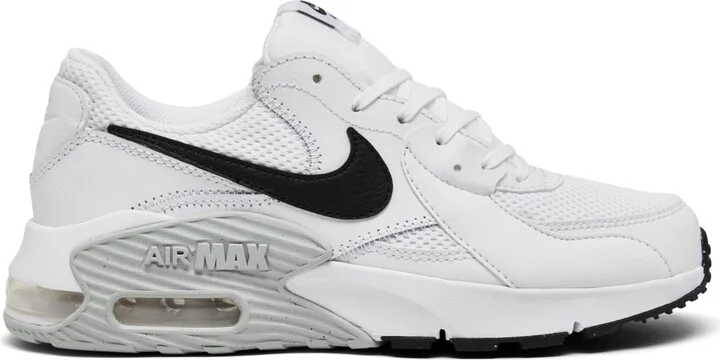 Nike Women's Air Max Excee Casual Sneakers from Finish Line - White, Black, Pure Platinum - Image 2