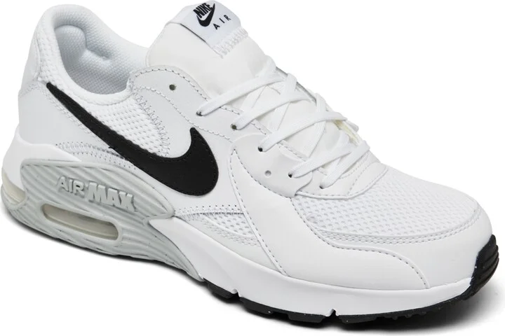 Nike Women's Air Max Excee Casual Sneakers from Finish Line - White, Black, Pure Platinum