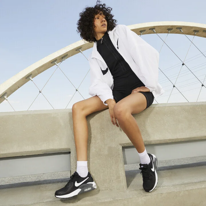 Nike Women's Air Max Excee Shoes in Black | CD5432-003 - Image 10