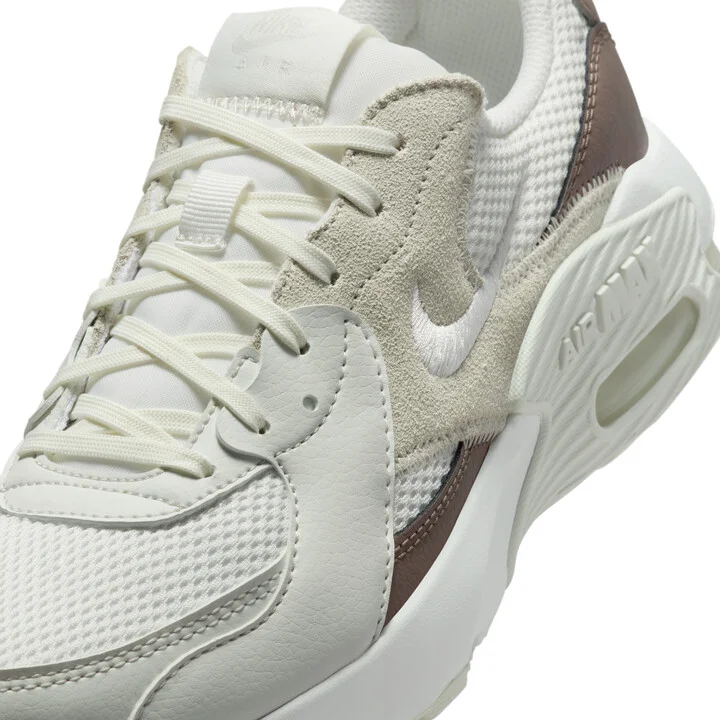 Nike Women's Air Max Excee Shoes in White | CD5432-134 - Image 7