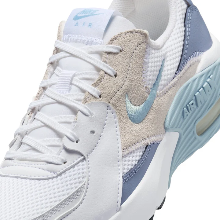 Nike Women's Air Max Excee Shoes in White | CD5432-138 - Image 7