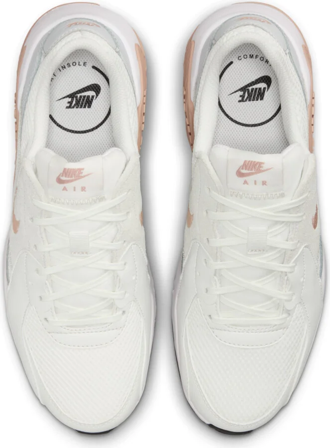 Nike Women's Air Max Excee Shoes in White | CD5432-141 - Image 4