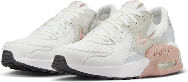 Nike Women's Air Max Excee Shoes in White | CD5432-141 - Image 5