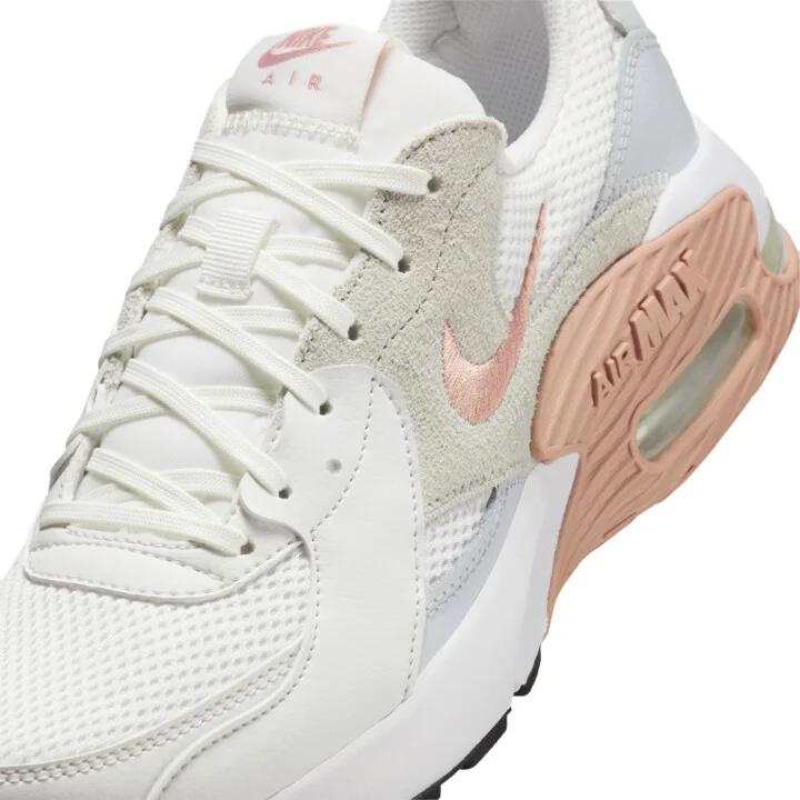 Nike Women's Air Max Excee Shoes in White | CD5432-141 - Image 7